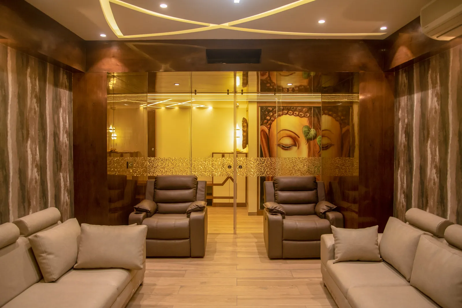 Interior de ambiente de bienestar